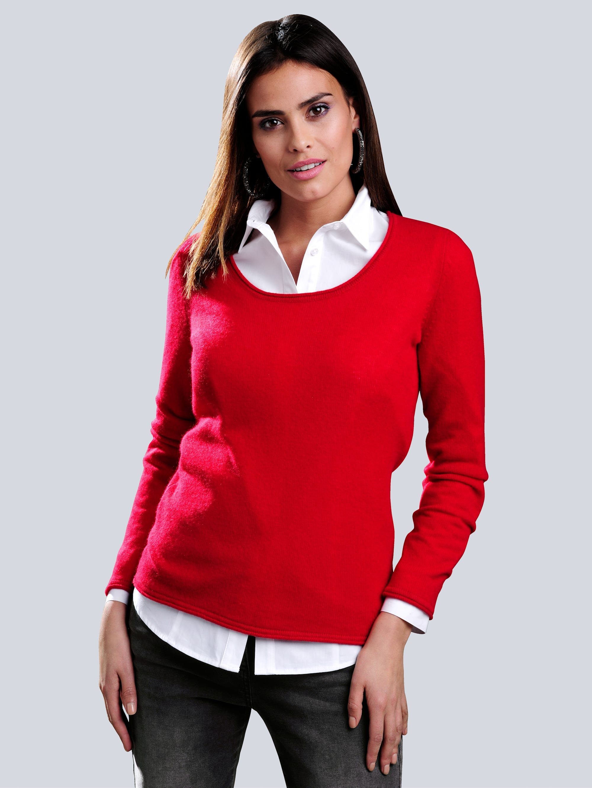 Roter Strickpullover Online Kaufen Otto