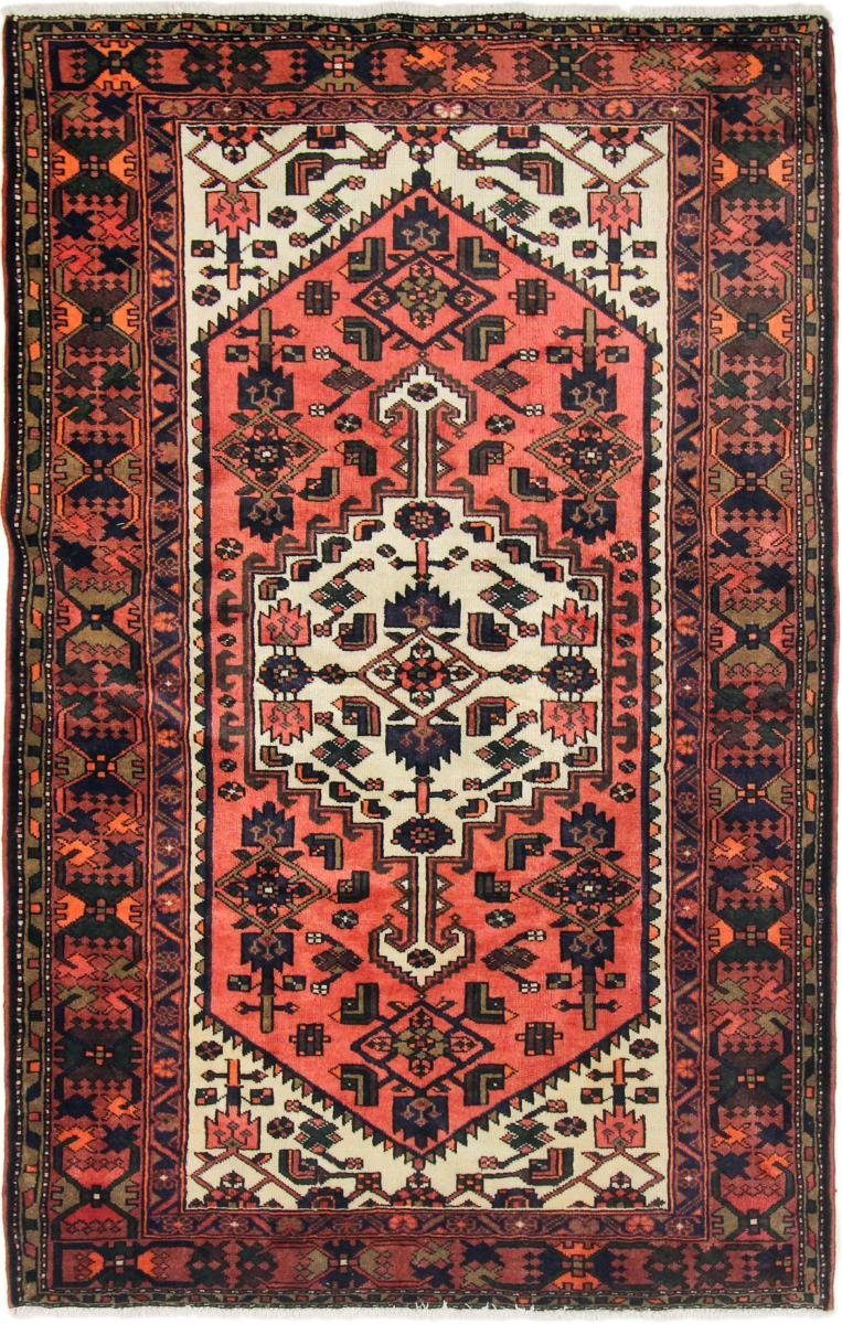 Handgeknüpfter Hamadan Trading, Orientteppich Orientteppich rechteckig, 8 139x221 Höhe: mm / Nain Perserteppich,