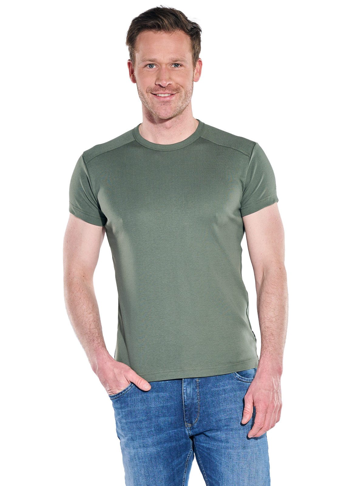 Engbers T-Shirt Herren T-Shirt "My Favorite" organic, Dunkelgruen