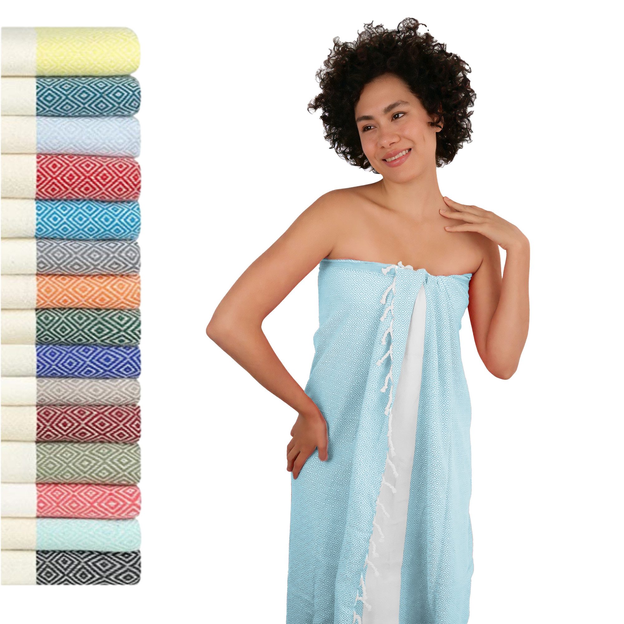 furora HOLIDAY Saunatuch Saunahandtuch Saunatuch Damen günstig online kaufen