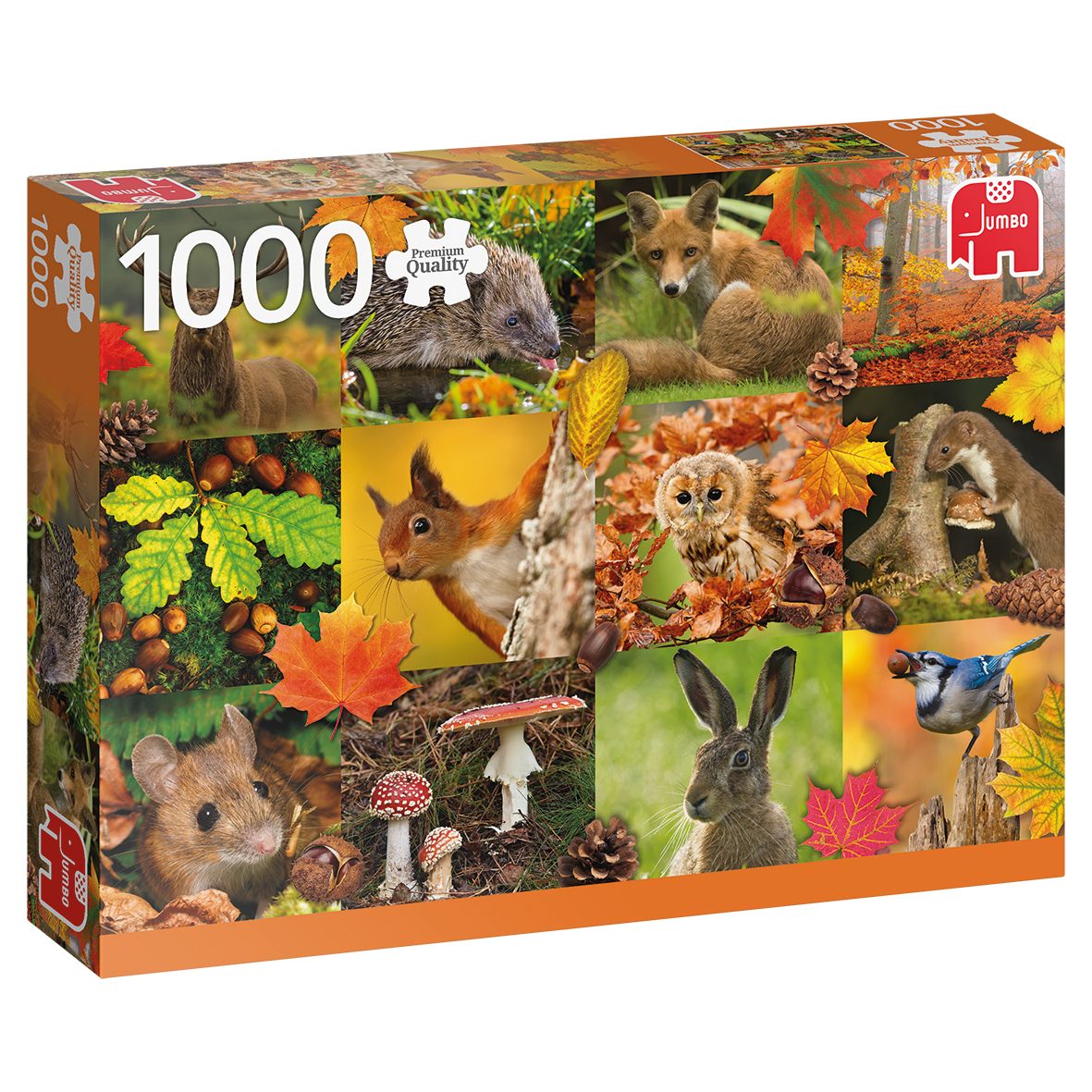 1000 1000 Puzzle Puzzleteile Puzzle, Tiere Jumbo Spiele Teile Herbst im