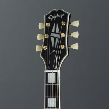 Epiphone E-Gitarre, E-Gitarren, Lefthand, SG Custom Lefthand Ebony - E-Gitarre für Linkshänder