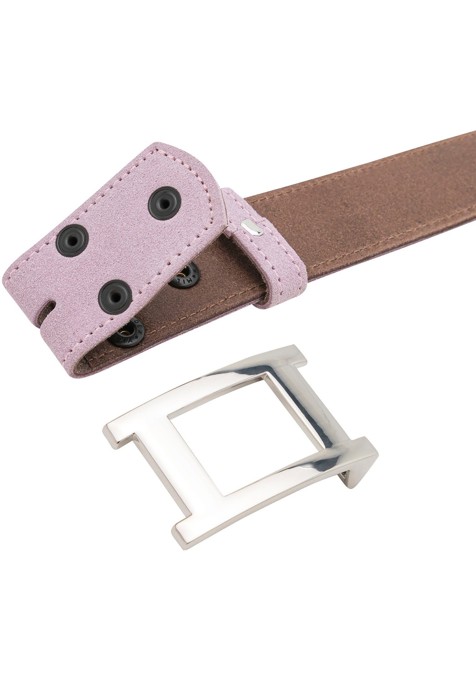 Rettungsring Gürtel Ledergürtel Rettungsring Ledergürtel »Alaska« Creme Filigran silberfarben