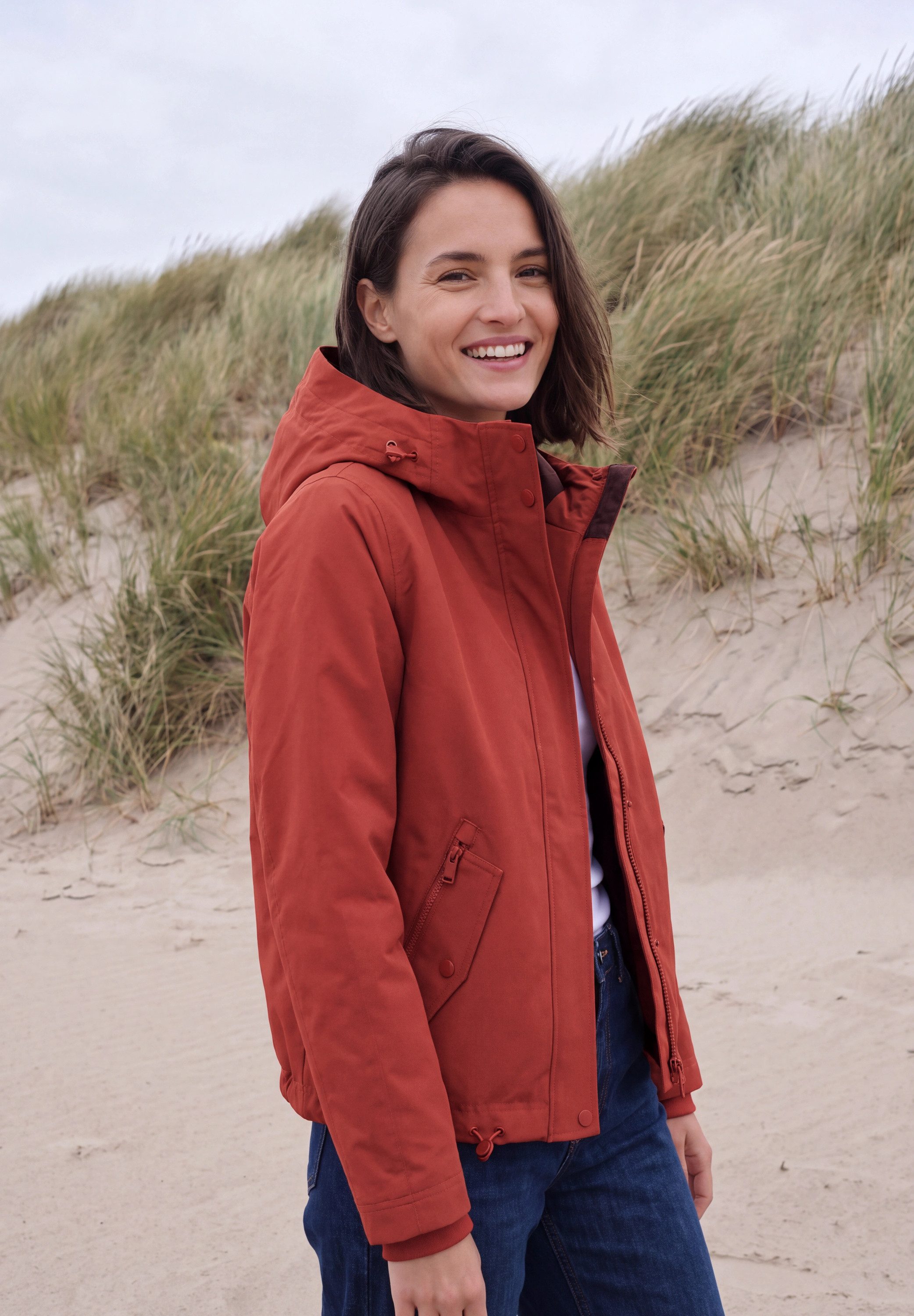 CECIL Blouson 2-in-1 Jacke mit Steppwesten-Inlay / Kapuze – Bild 5 von 5