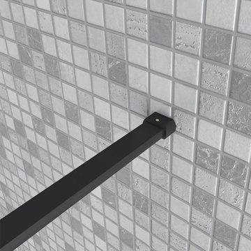 duschspa Duschwand Duschkabine Duschwand Duschtrennwand Walk in Dusche Glaswand Nano Glas, Einscheibensicherheitsglas, Sicherheitsglas, (Set), Glas, Nano Glas
