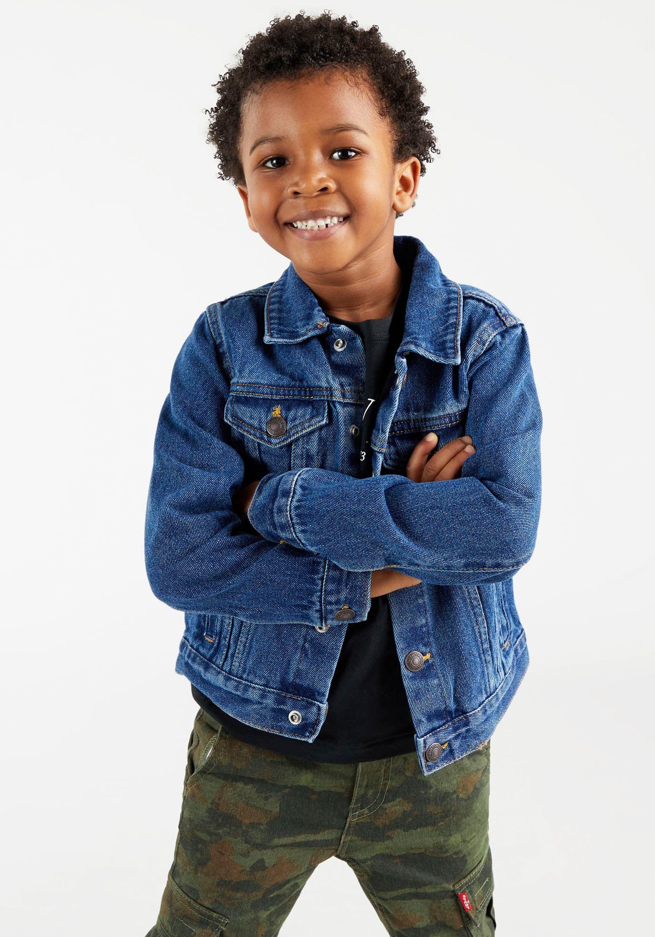 Levi's® Kids Jeansjacke TRUCKER JACKET for BOYS – Bild 3 von 5