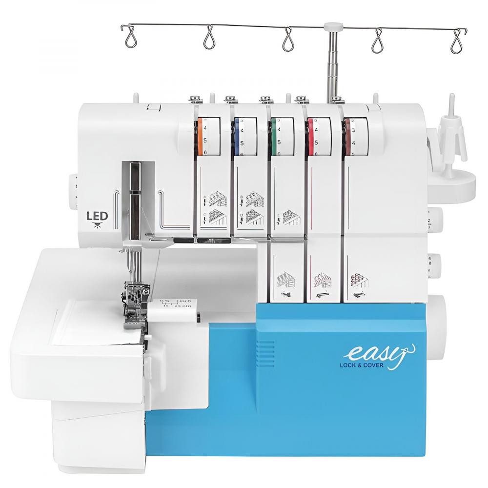 Nähwelt Flach Overlock-Nähmaschine - easy lock and cover Kombimaschine