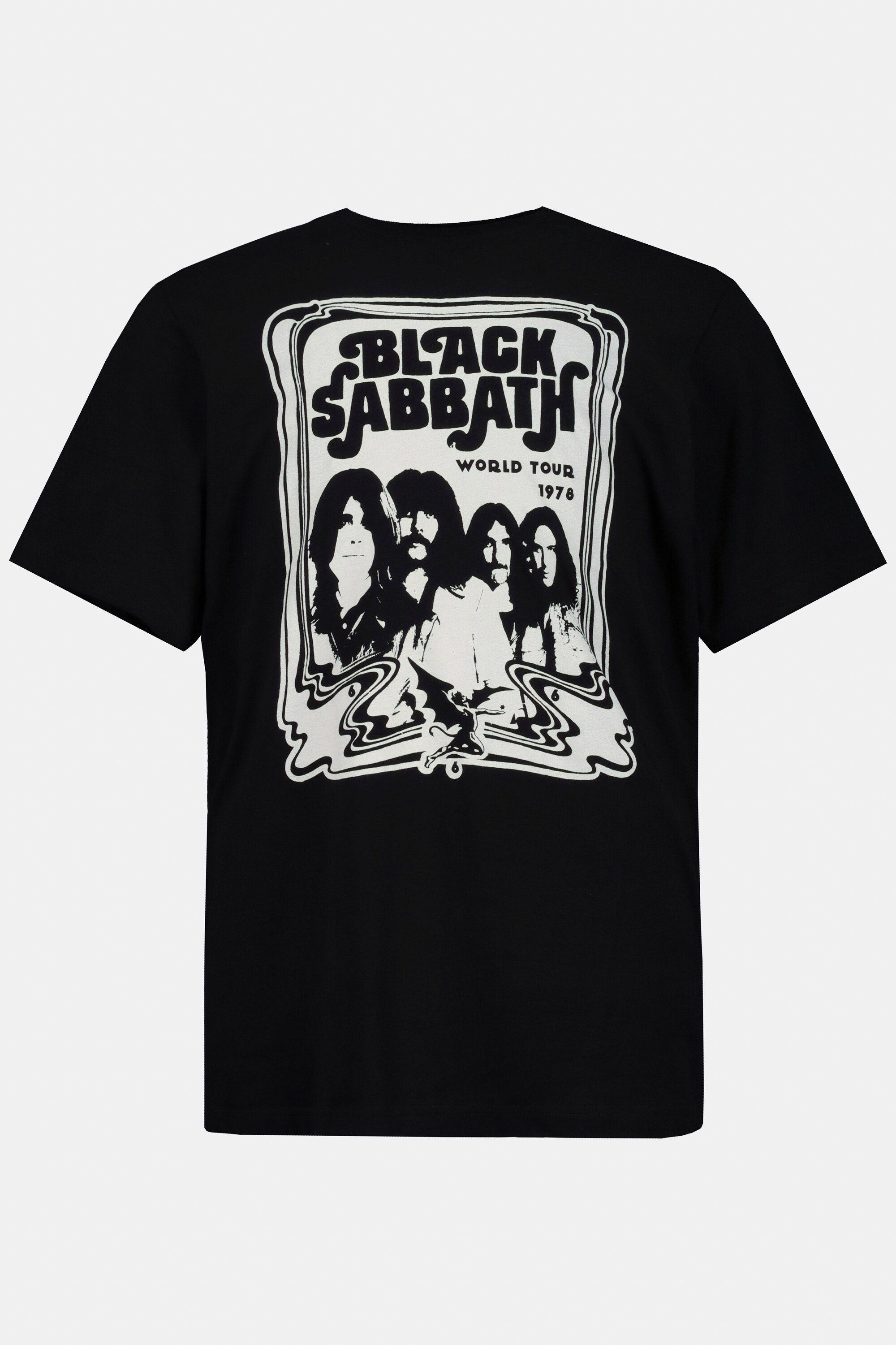 Sport Sportshirts JP1880 Funktionsshirt T-Shirt Bandshirt Halbarm Black Sabbath