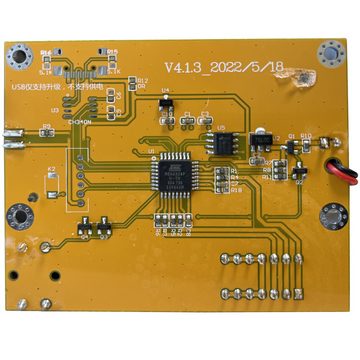 Retoo Multimeter LCR-T4 Transistor Tester Diode Triode Kapazität ESR Meter MOS, (Set, LCR-T4 Arduino RLC-Transistor-Testmessgerät, Benutzerhandbuch), Kondensator: 25 pf – 100000 uf, Induktivität: 0,01 mH bis 20 H