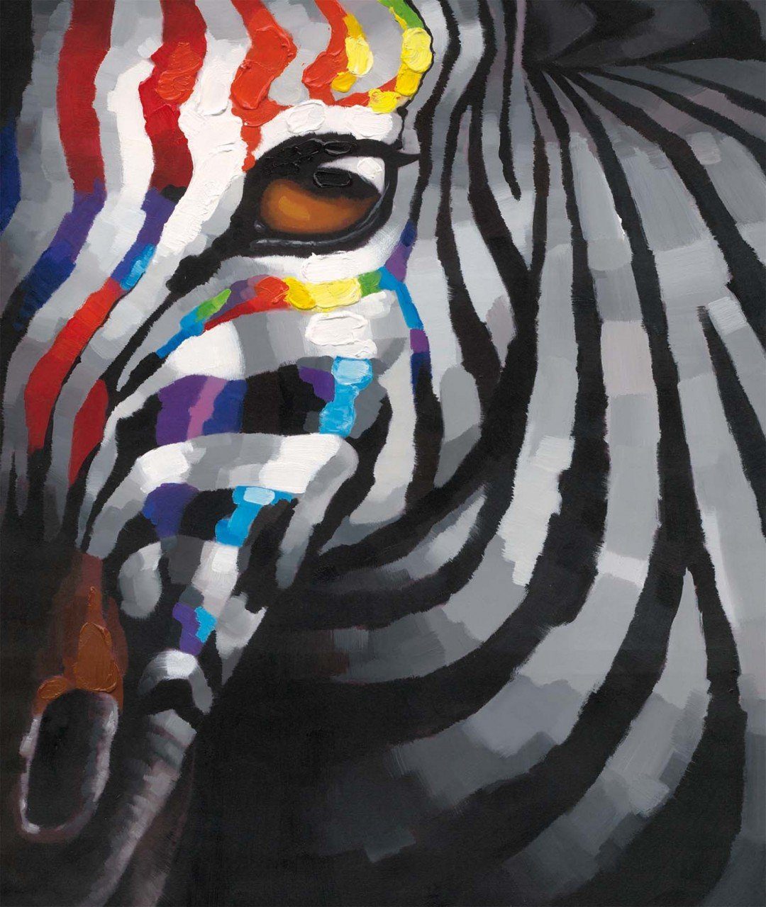 Leinwandbild Zebra Leinwandbild Bönninghoff