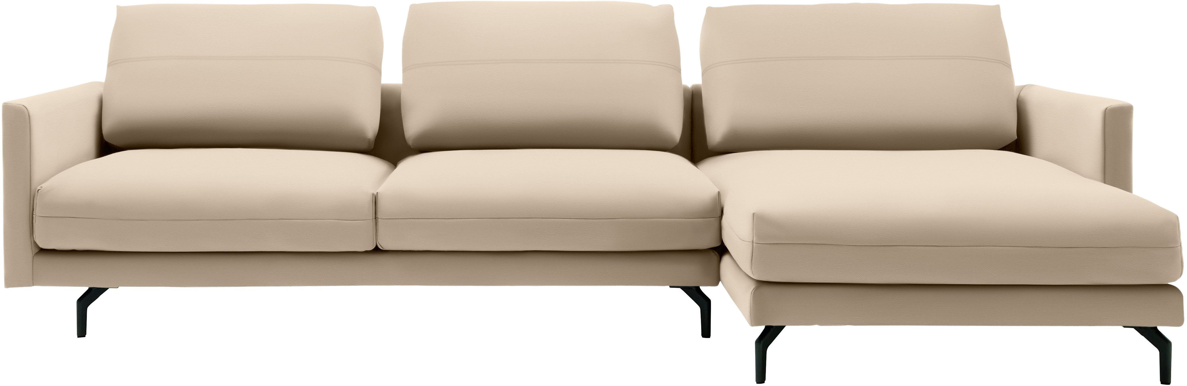 Creation BY ROLF BENZ Ecksofa CR.414, Designecksofa, Polsterecke, Breite 300cm, L-Form, wahlweise aus feinstem Rindsleder oder hochwertigem Chenille