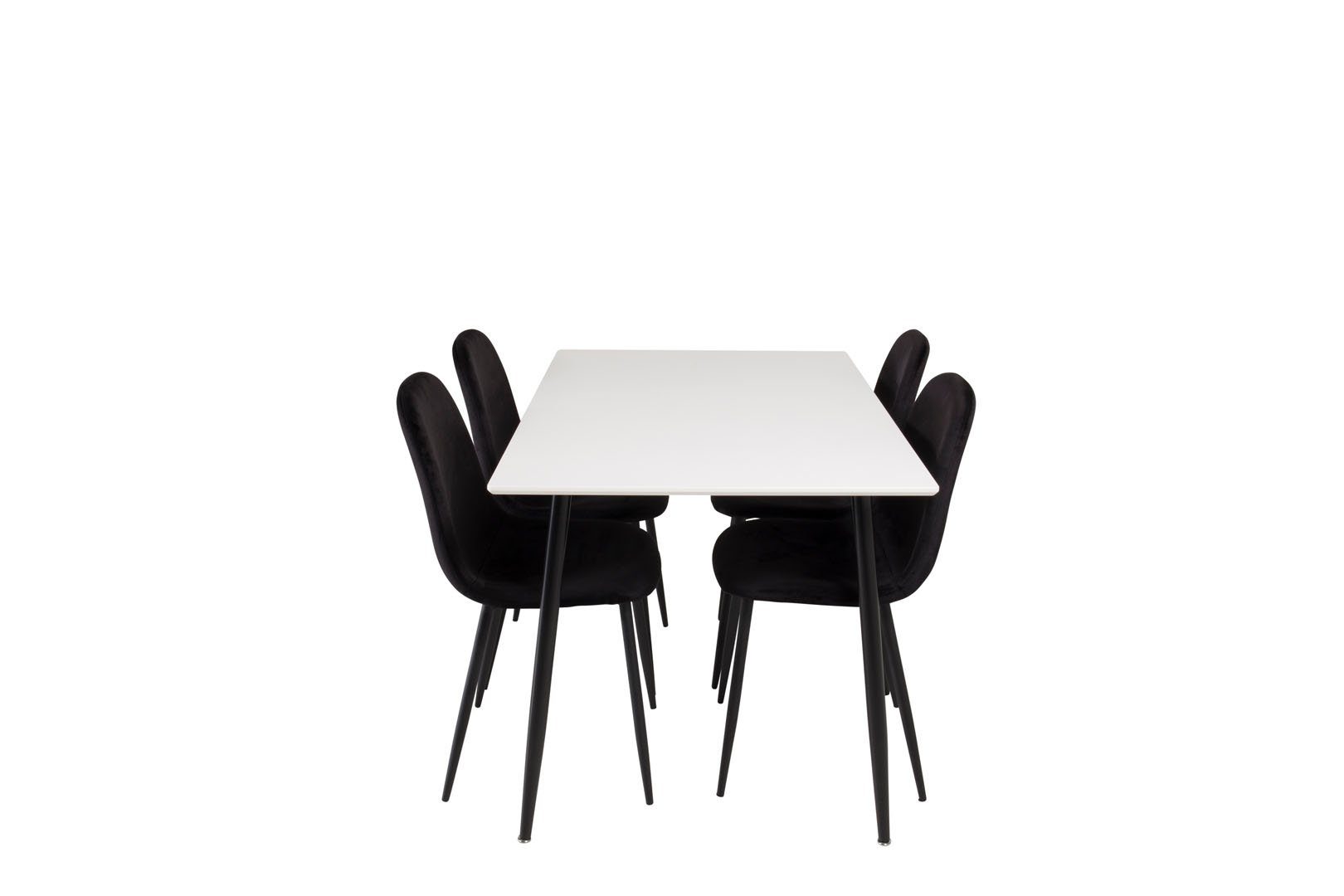 ebuy24 Essgruppe Polar120X80WHBL Essgruppe Esstisch weiß und 4 Pola, (5-tlg). Reduzierter Preis € 545,95. Unverbindliche Preisempfehlung € 727,95