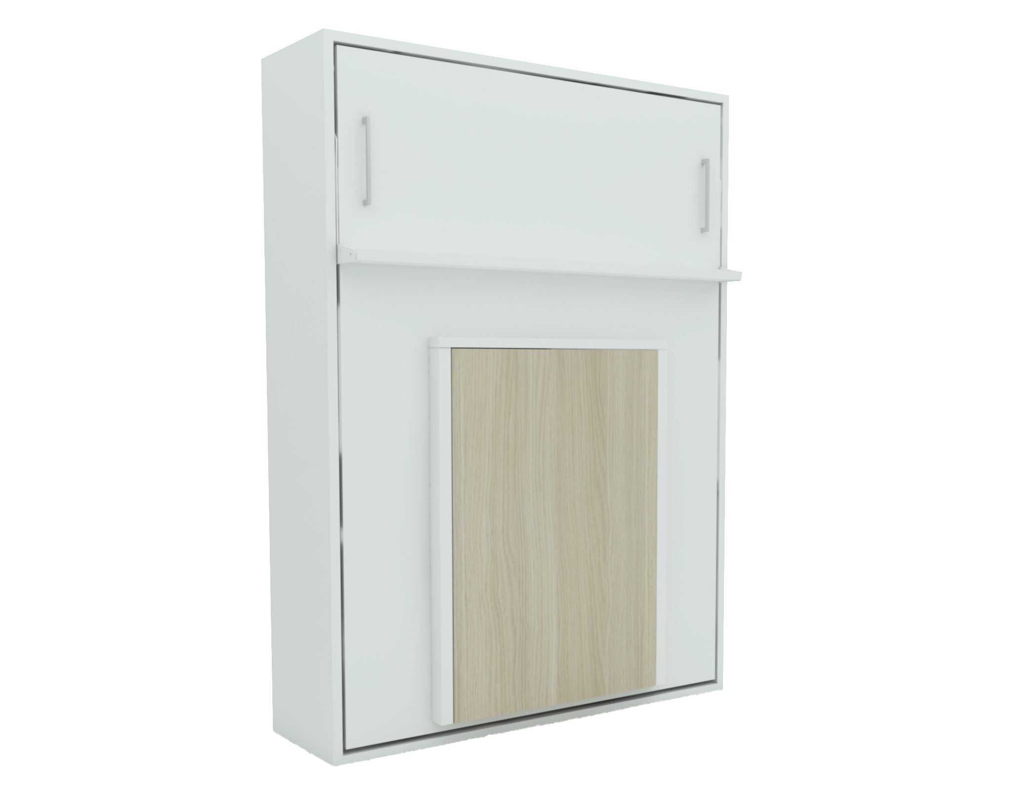 Multimo Schrankbett Multimo FROGG Wandbett Klappbett mit Esstisch inkl. Lattenrost