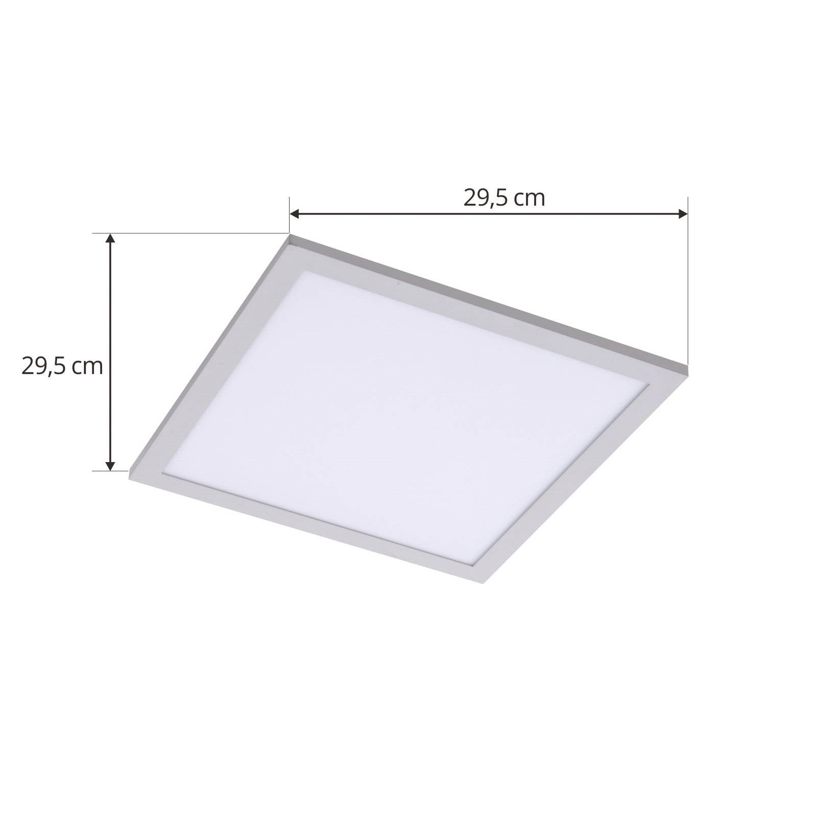 Lindby LED Panel Enhife, LED Weiß universalweiß IP20, LED 14 W gesamt, universalweiß