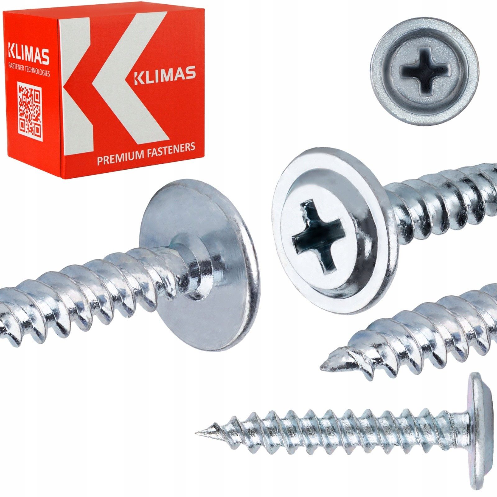 Klimas Blechschraube mit Linsenkopf, (1000 St)
