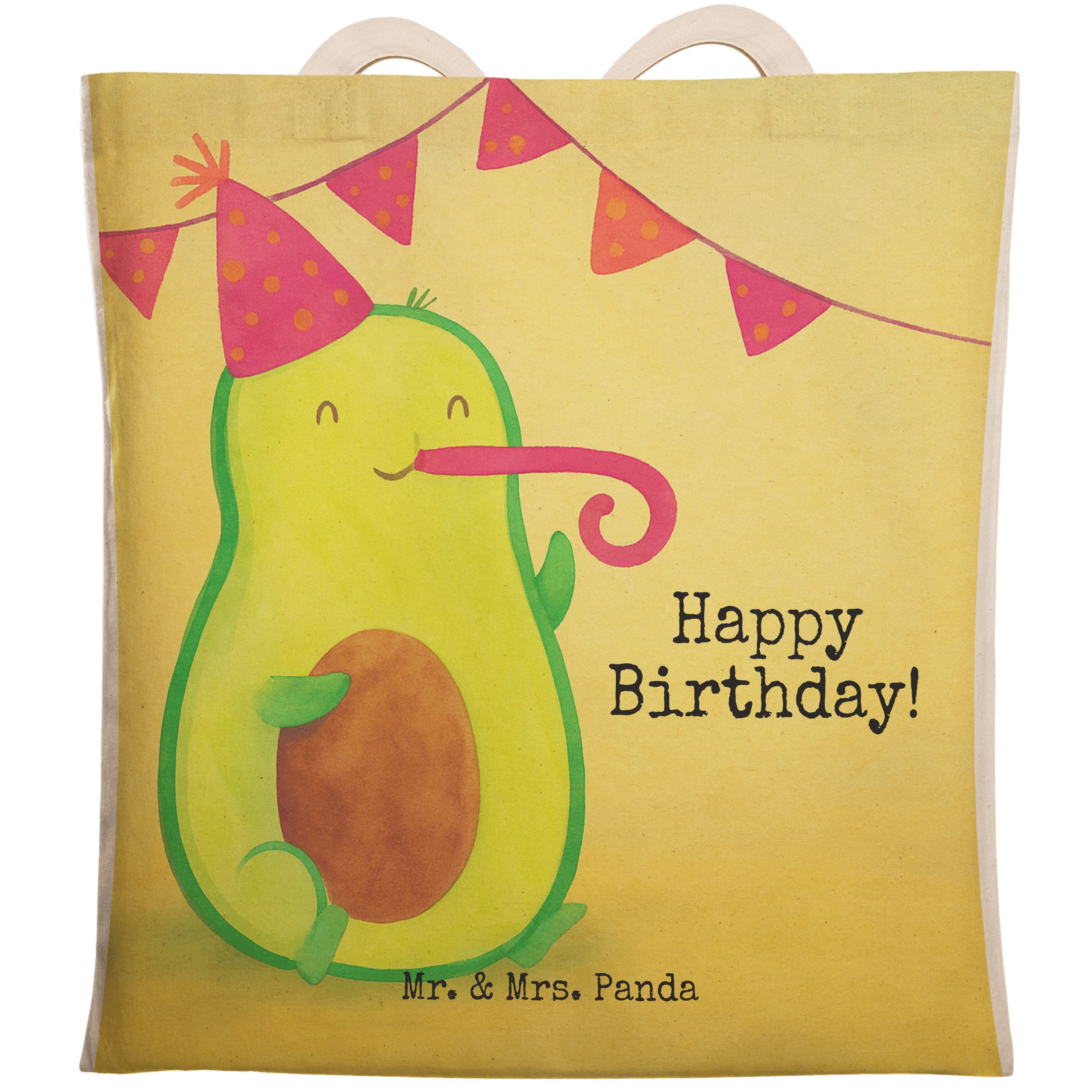 Tragetasche Avocado Geburtstag Design, Tote Bag, Weiß, Tasche, Feier, shopping ba