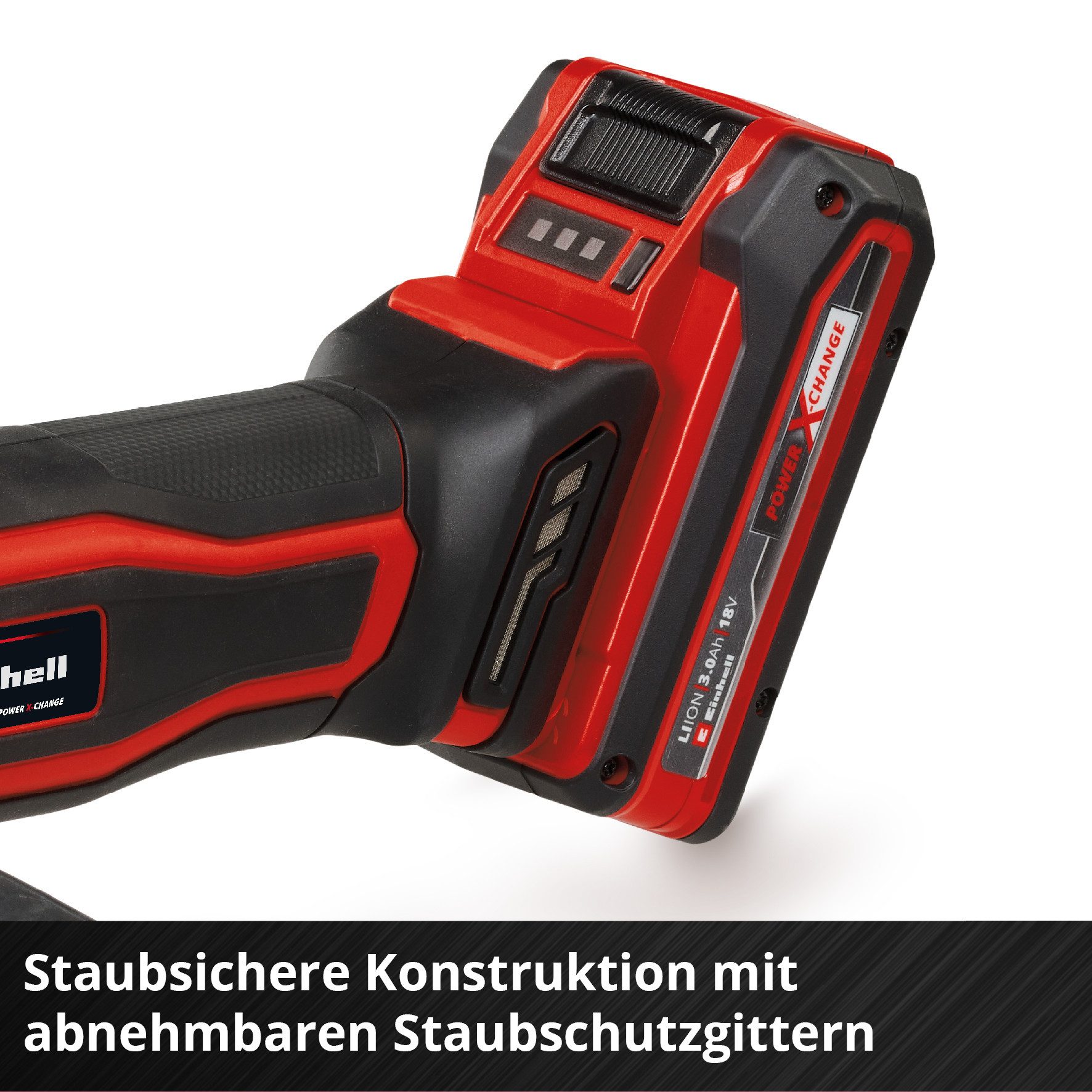 Einhell Akku-Winkelschleifer TE-AG 18/125-2 Li - Solo, ohne Akku und Ladegerät