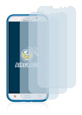 BROTECT flexible Panzerglasfolie für Lisciani Giochi Mio Phone (2017), Displayschutzglas, 3 Stück, Schutzglas Glasfolie klar