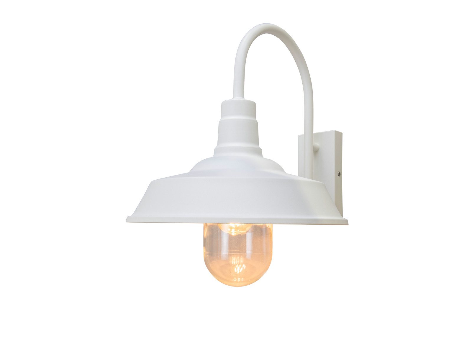 KONSTSMIDE LED Außen-Wandleuchte, LED wechselbar, warmweiß, Außenleuchte Haus-wand, Wandlaterne zur Fassadenbeleuchtung H: 42,5cm