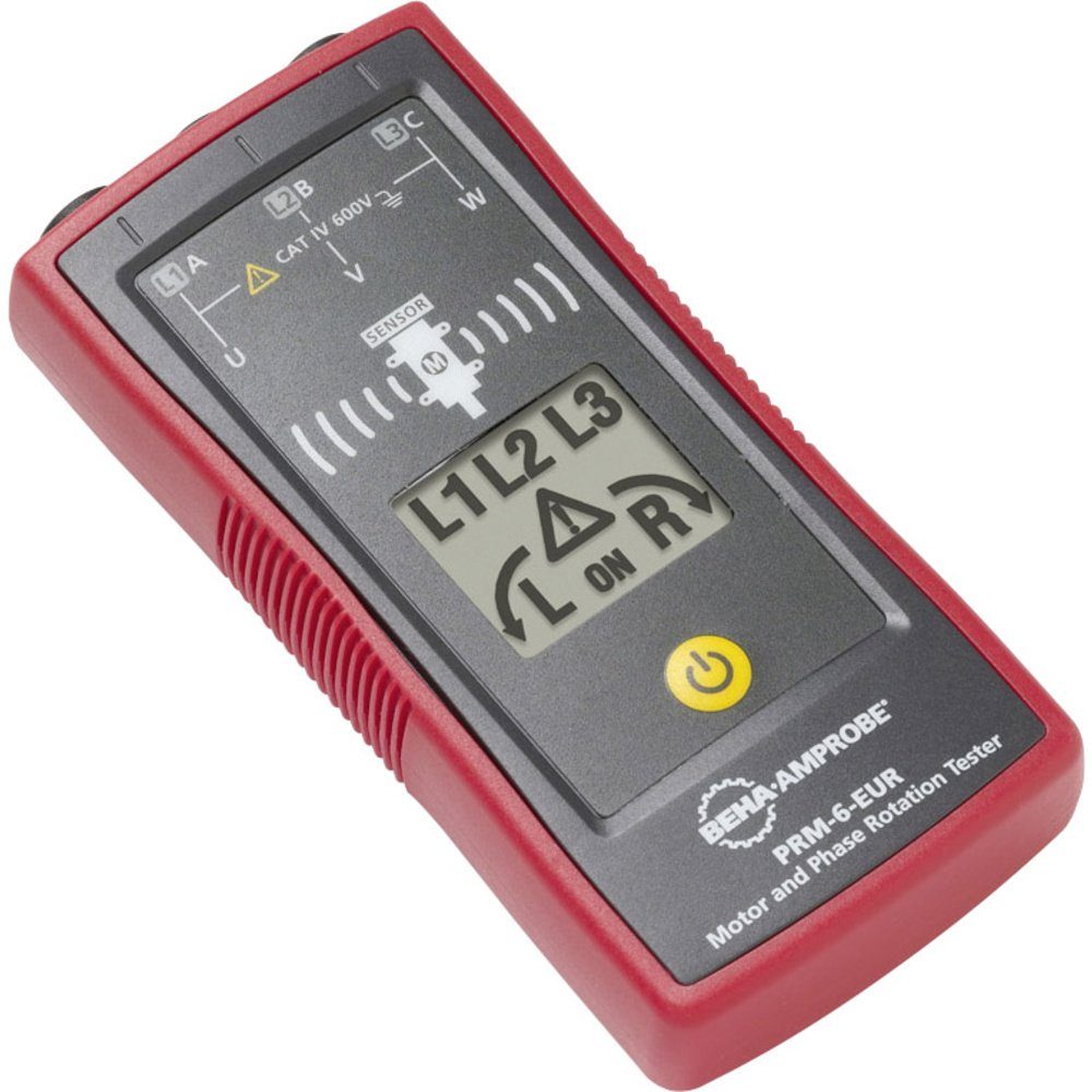 Thumbnail - Beha Amprobe Spannungsprüfer Beha Amprobe PRM-6-EUR KIT Drehfeldmessgerät CAT IV 600 V LCD, (PRM-6-EUR KIT)