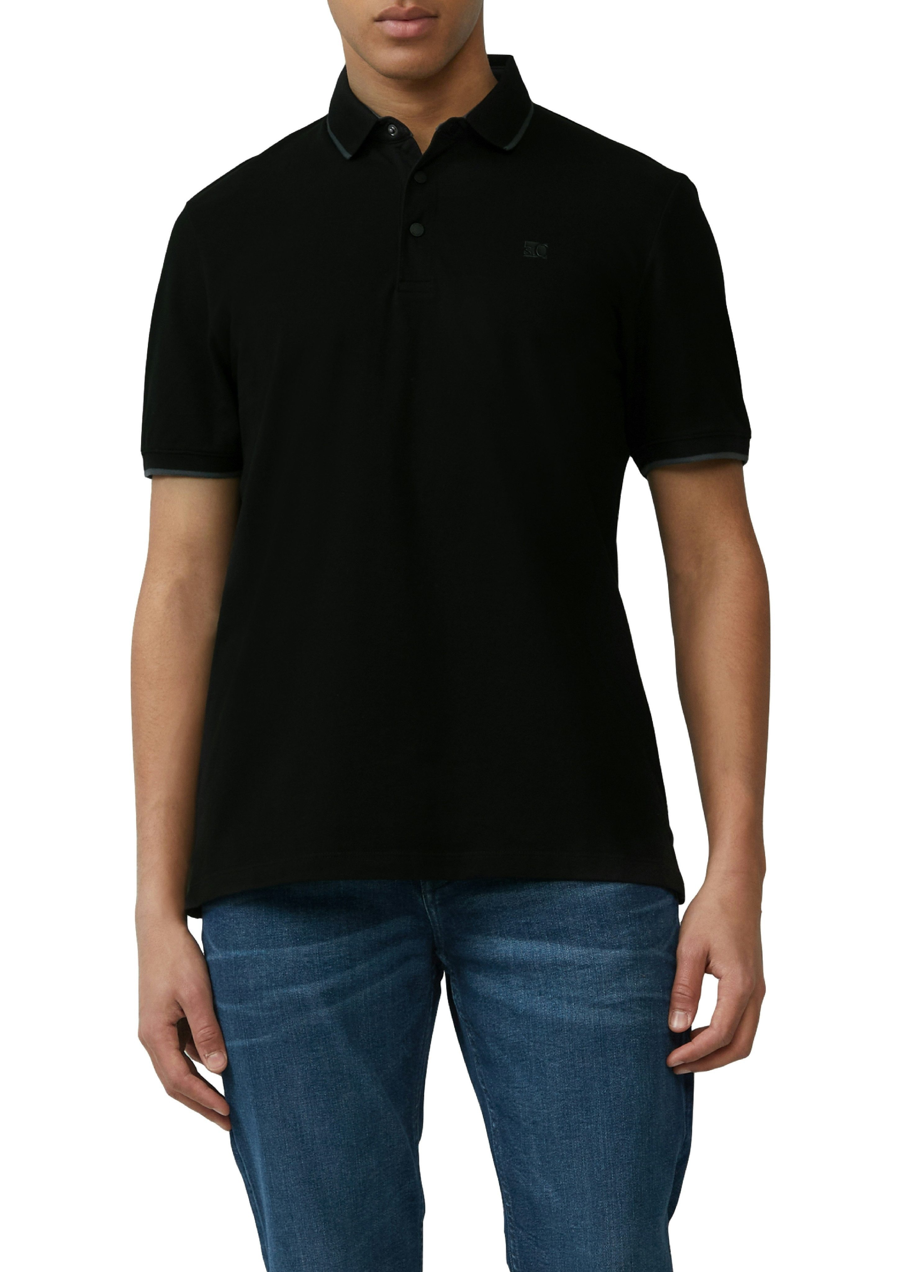 s.Oliver Poloshirt mit Kontrast-Details