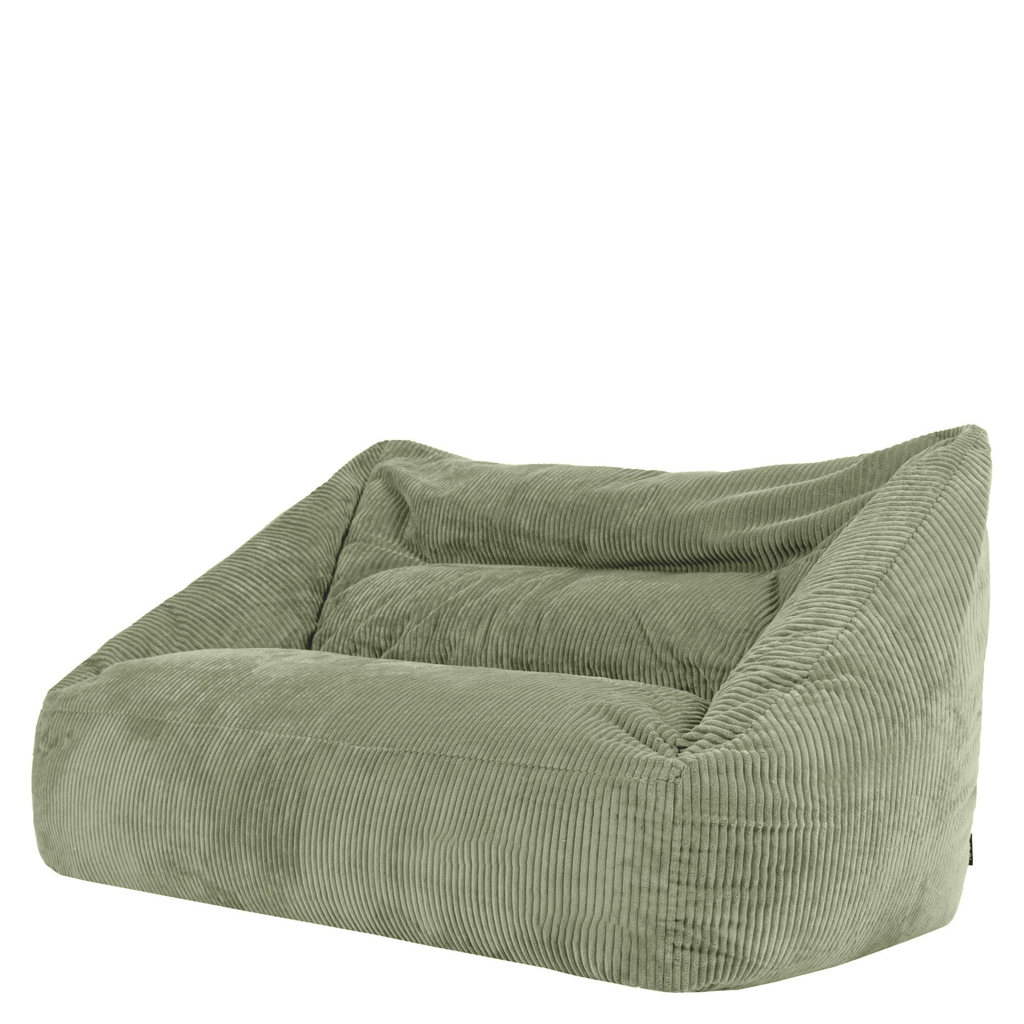 icon Sitzsack cord Sofa Erwachsene „Cecilia", Made in Germany, für Erwachsene, XXL Sitzsack, mit Füllung