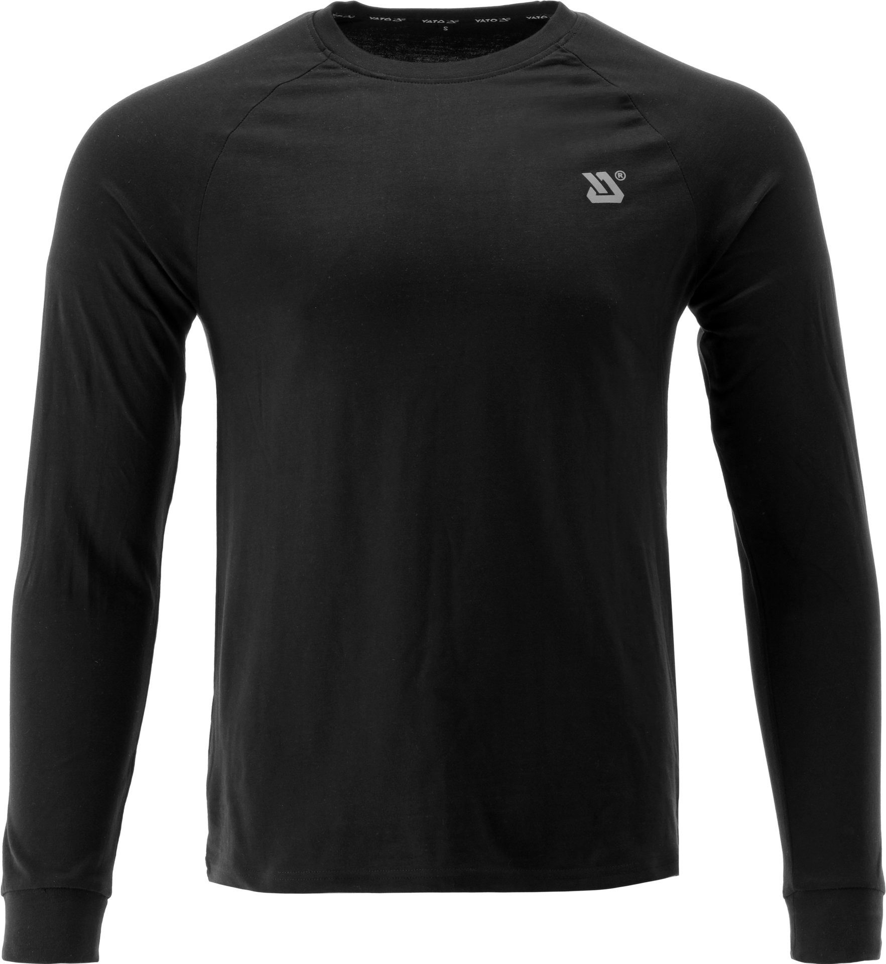 Langarmshirt Langarmshirt LONGSLEEVE 100% Baumwolle 220g/m² schwarz Gr. S