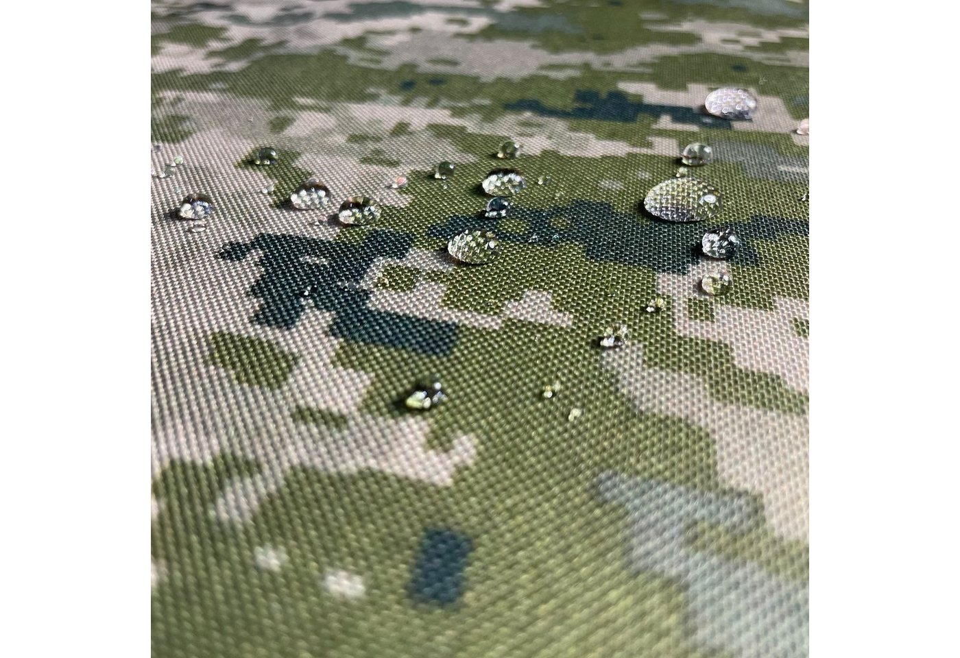 Thumbnail - FORTISLINE Stoff Polsterstoff Microfaser mit Motiv "CAMO" Piksel