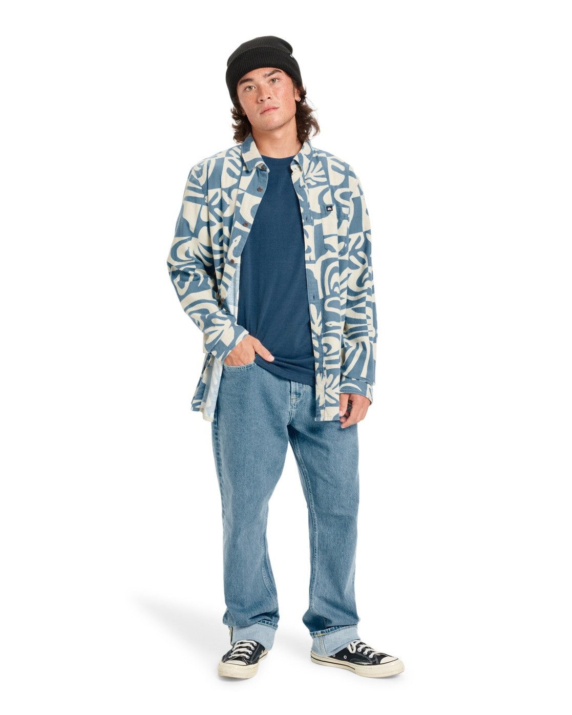 Quiksilver Langarmhemd Motherfly Printed