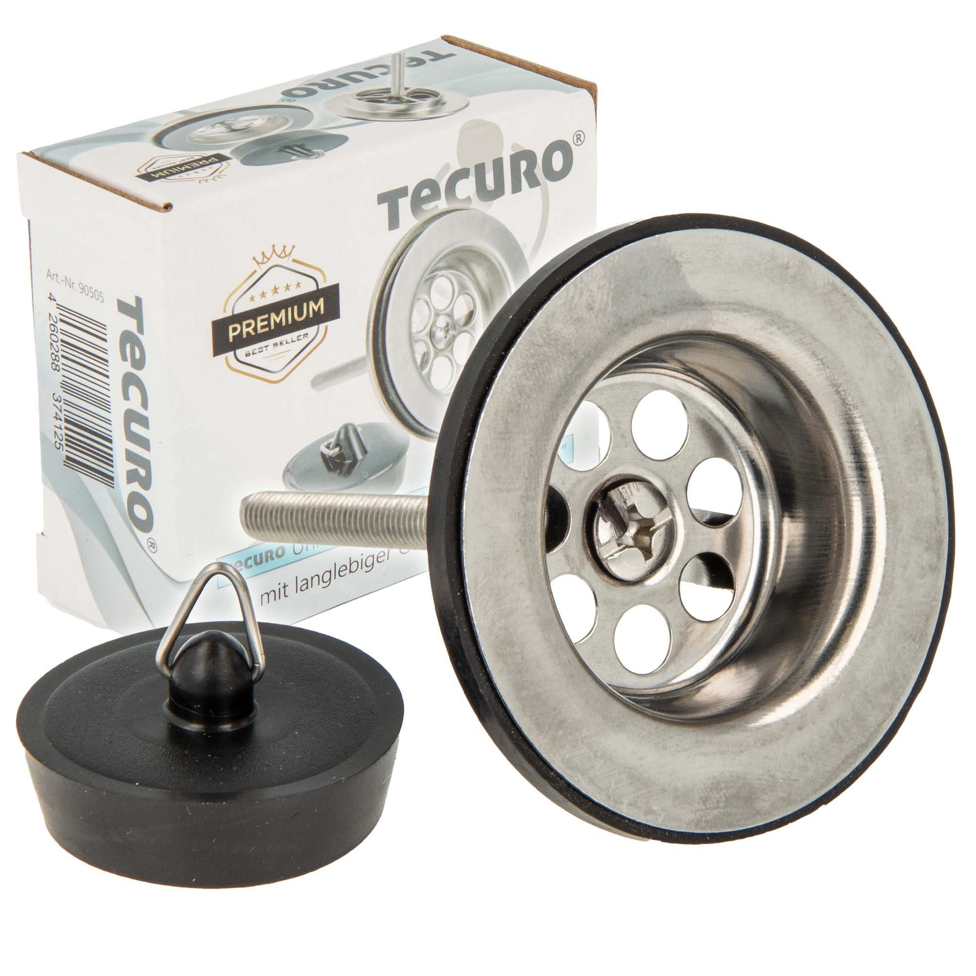 tecuro Ablaufventil Universal Ablaufventil, 1 1/4 Zoll - für Waschbecken mi günstig online kaufen