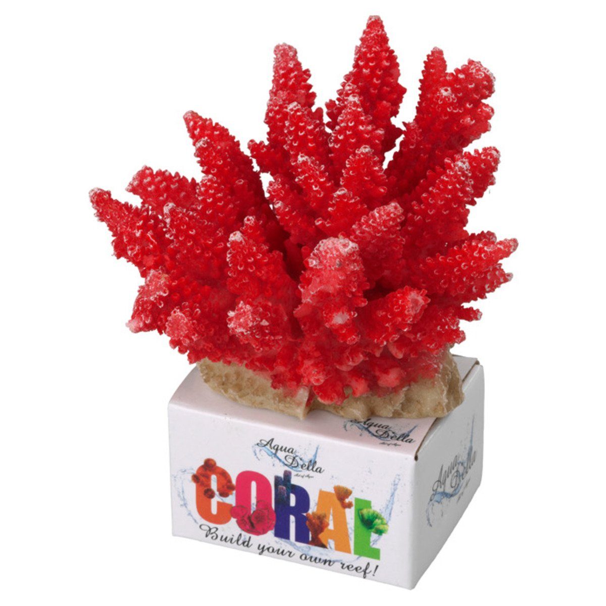 Europet-Bernina Aquariendeko Aquariumdekoration Korallen-Modul Acropora rot