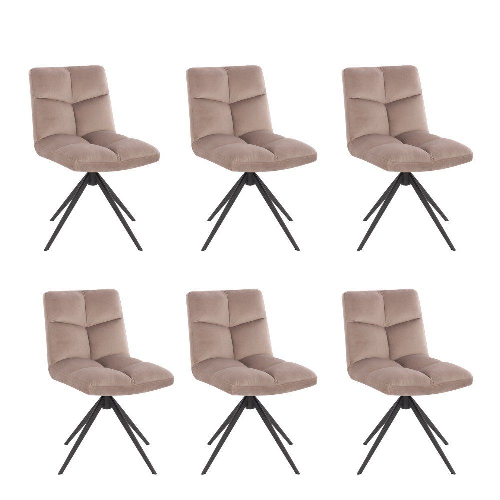 HOME DELUXE Esszimmerstuhl drehbar 2er - günstig online kaufen
