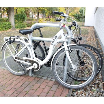 TRUTZHOLM Fahrradständer 2x Fahrrad Anlehnbügel feuerverzinkt zum Einbetonieren Fahrradständer