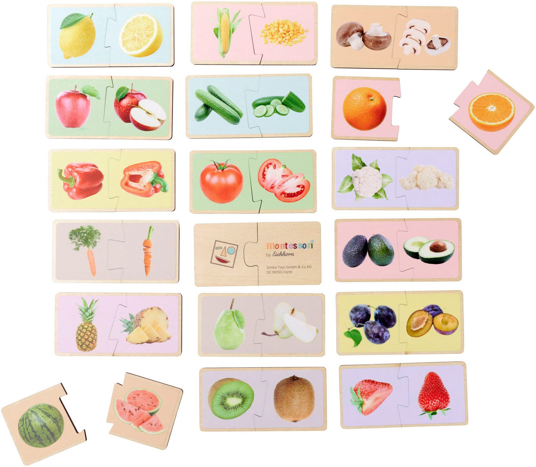 Eichhorn Puzzle Montessori Puzzle, 34 Puzzleteile, FSC® - schützt Wald günstig online kaufen