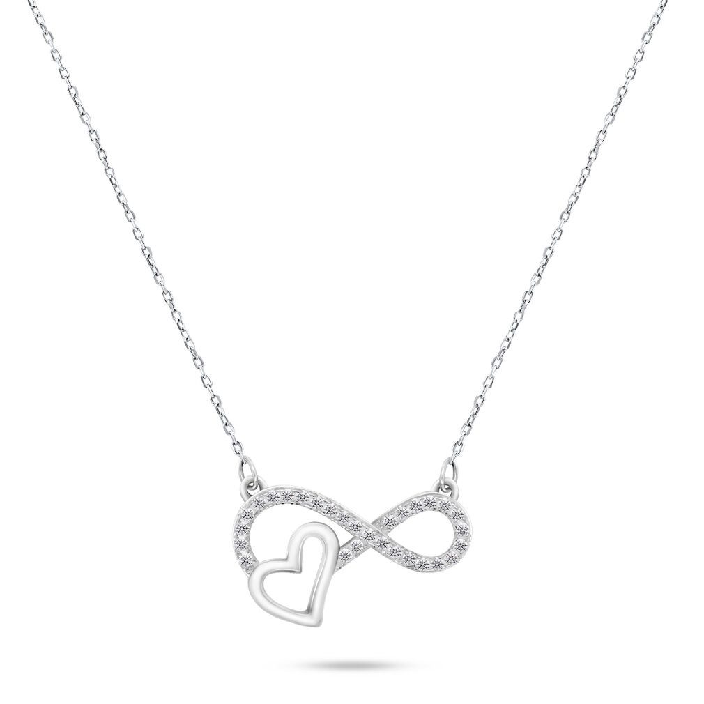 Kette mit Einhänger Delicate Silver Necklace Infinity NCL54W