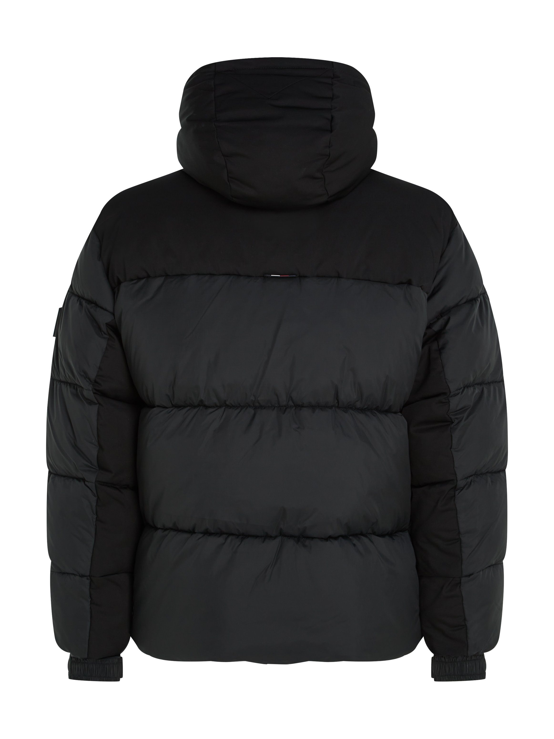 Tommy Hilfiger Steppjacke NEW YORK HOODED JACKET hochgeschlossene Winterjacke, wasserabweisend, verstellbare Ärmel – Bild 5 von 5