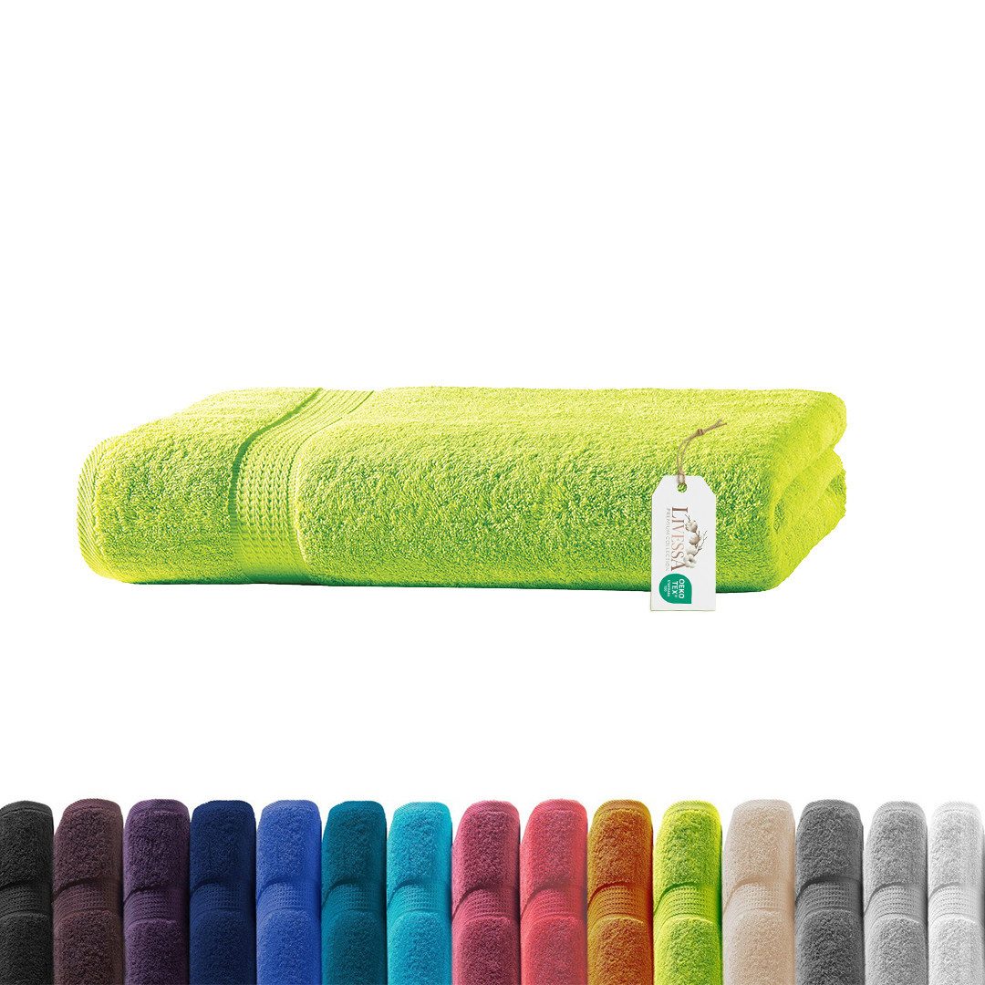 livessa Handtücher Frottiertücher Elegance - Handtuch - Duschtuch - Badetuch - Gästetuch, Luxuriöse Qualität der Spitzenklasse, aus 100% Baumwolle – 500 g/m².