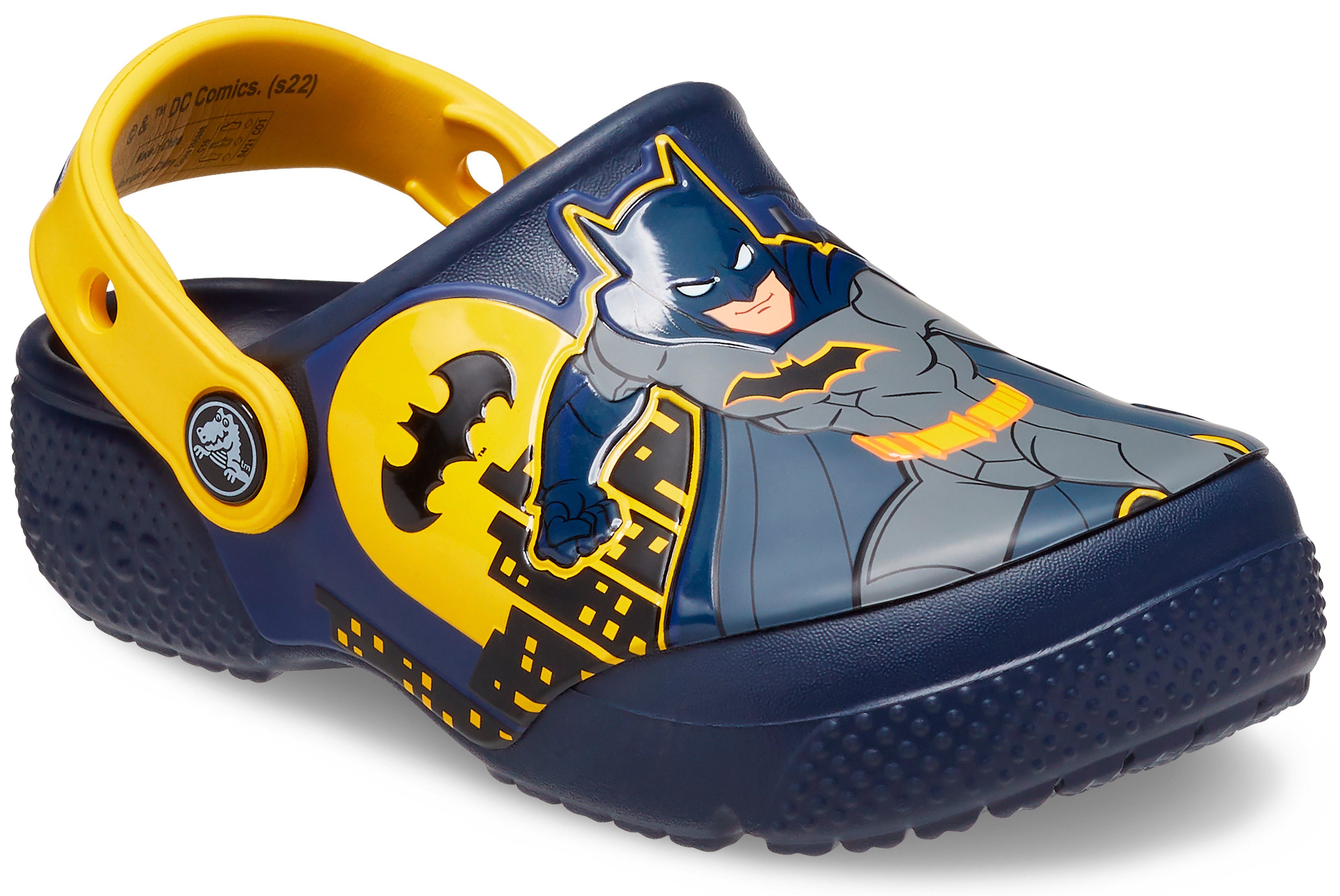 Fersenriemen Patch Crocs FL Hausschuh Batman mit K Clog