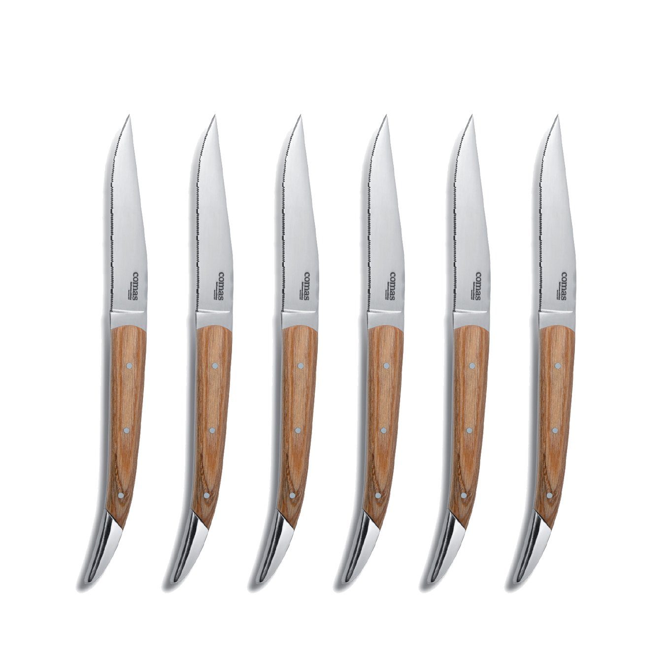 comas Steakmesser Comas STEAKMESSER NICOLAS Chuleteros HQ poliert  (VE: 6)