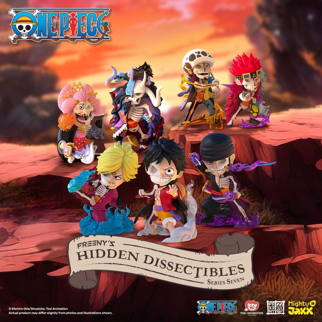 Mighty Jaxx Merchandise-Figur One Piece: Freeny's Hidden Dissectibles Wano 4 inch Vinyl Figure Blind