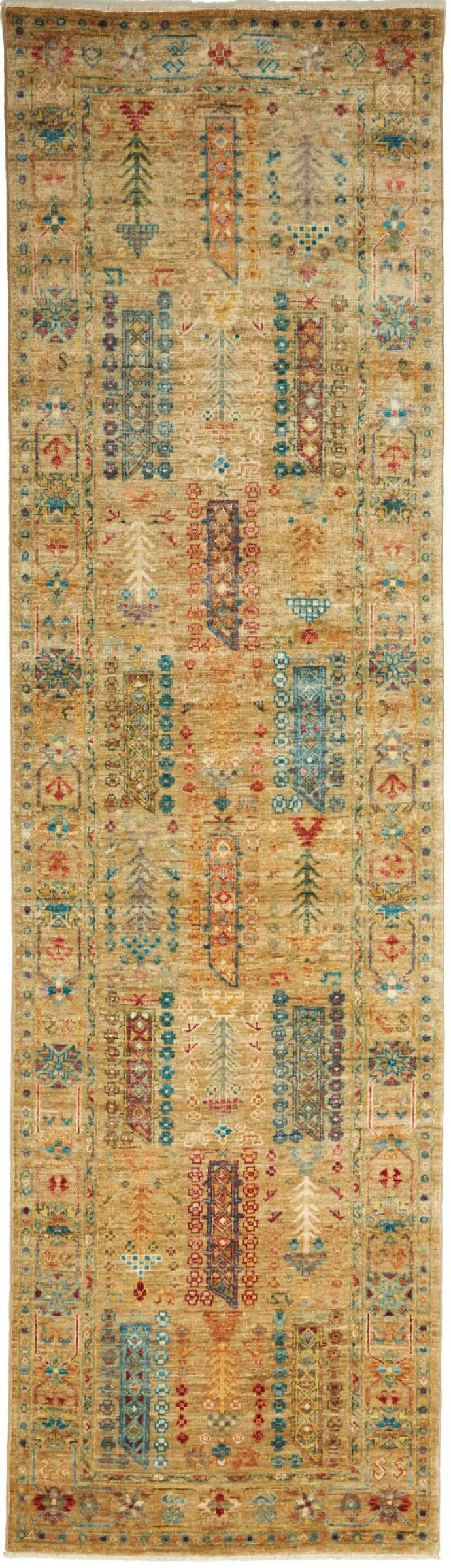 Orientteppich Arijana 84x295 Handgeknüpfter Orientteppich Läufer