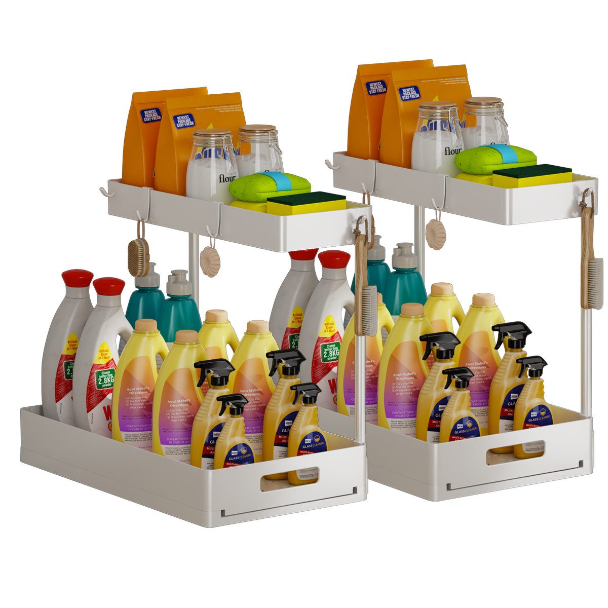 Refined Living Standregal Unterspülschrank-Organizer 2er Pack, günstig online kaufen