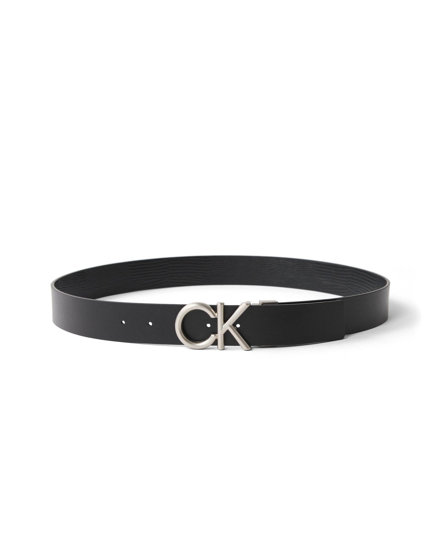 Calvin Klein Ledergürtel CK HALLMARK LOGO 35MM ADJ