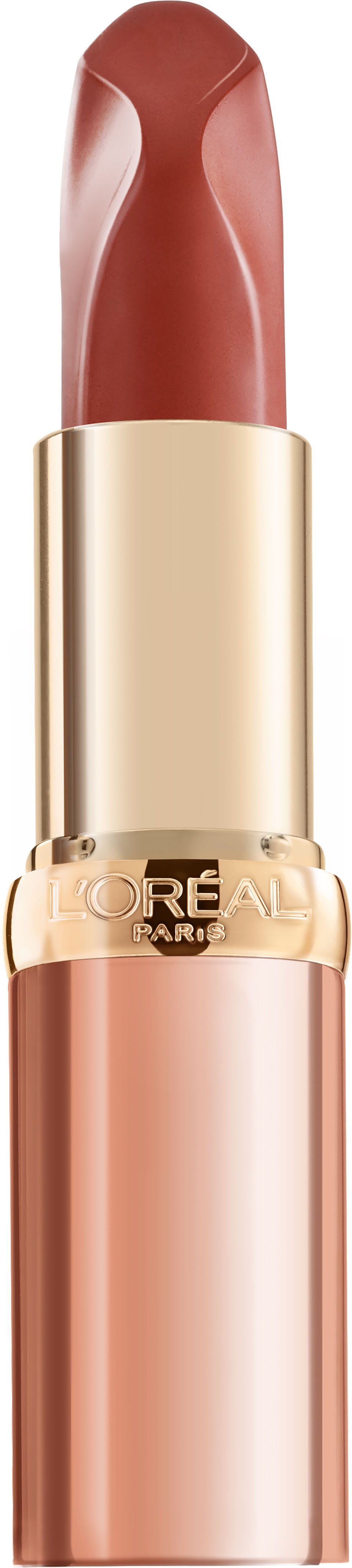 L'ORÉAL PARIS Lippenstift COLOR RICHE LES NUS, mit Ölen und Pigmenten, für strahlende Lippen