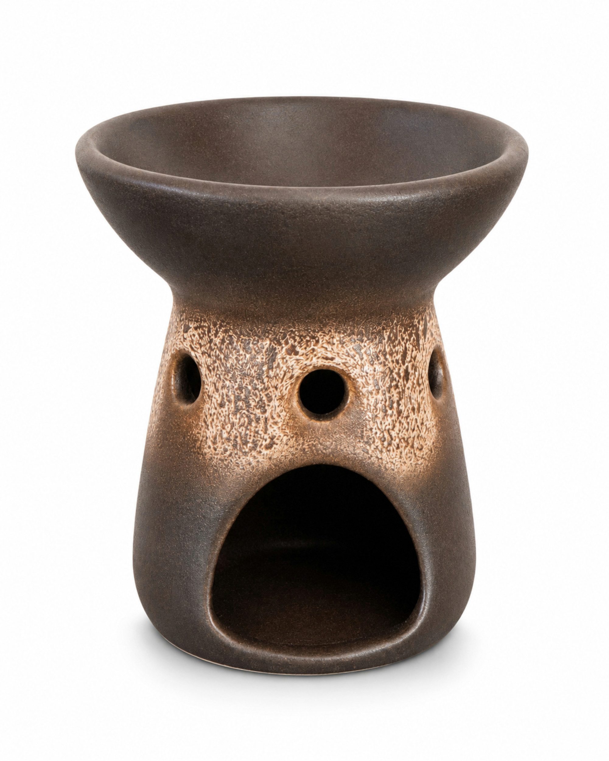 Bunzlauer Keramik Kerzenständer Bunzlauer Keramik Aromalampe Duftlampe Öllampe Ø9xH10,4cm Dekor ZACIEK
