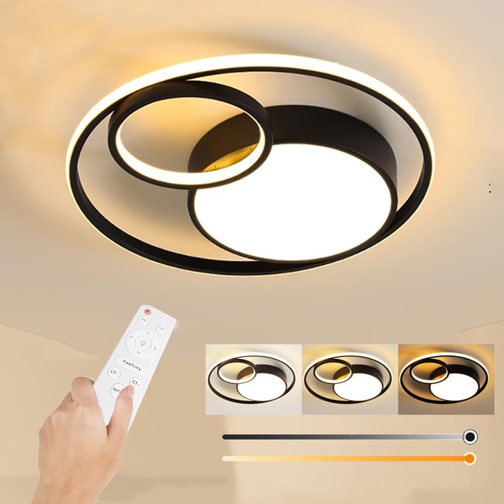 RWEUOQ Deckenleuchte Metall Deckenleuchte LED 3 günstig online kaufen
