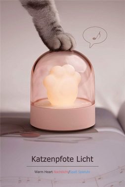 Bifurcation LED Nachtlicht LED-Nachtlicht mit Katzenhand