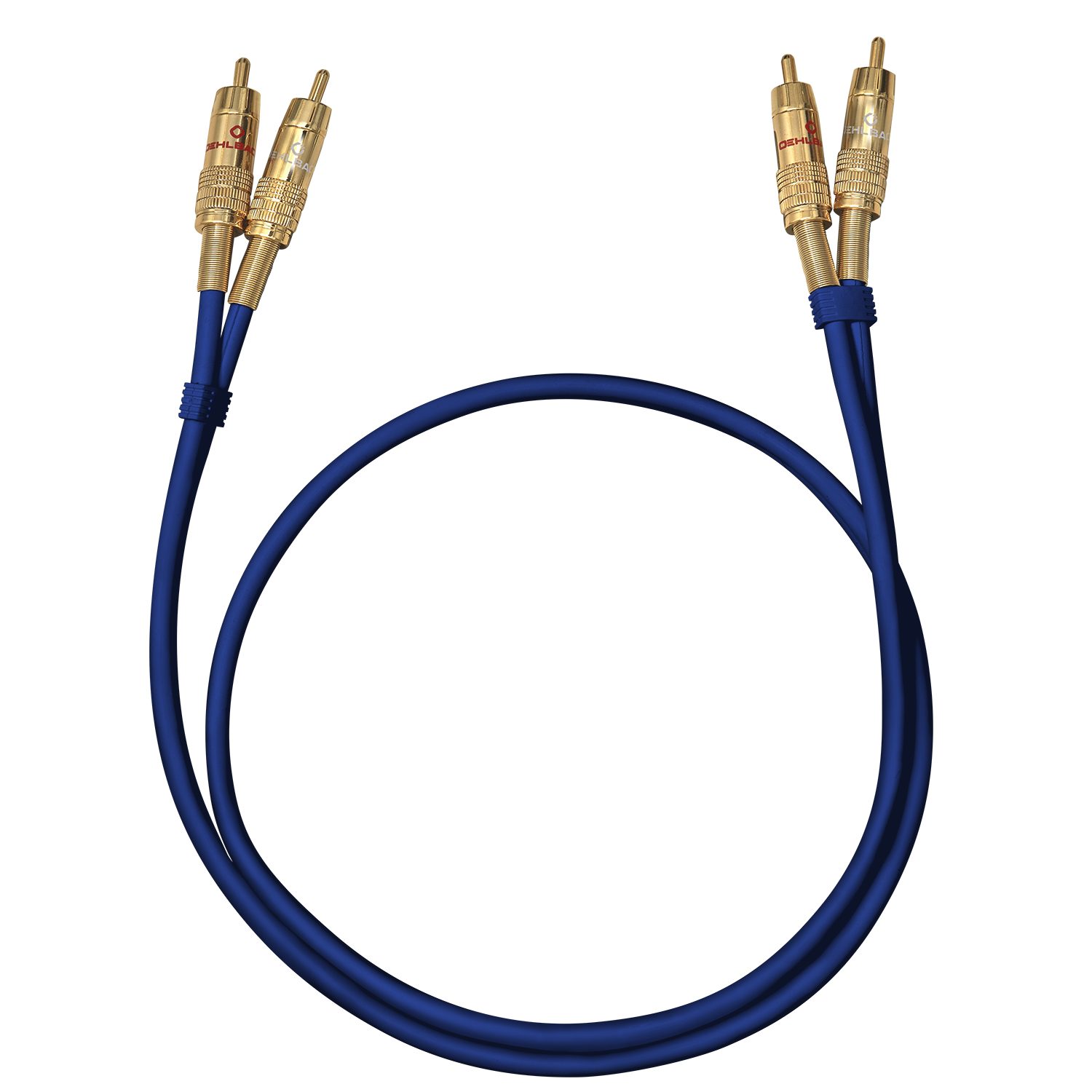 OEHLBACH NF 1 Master NF Audio-Cinchkabel Audio-Kabel, 2 x Cinch, 2 x Cinch (500 cm), Flexibel, Hochwertiges Kupfer