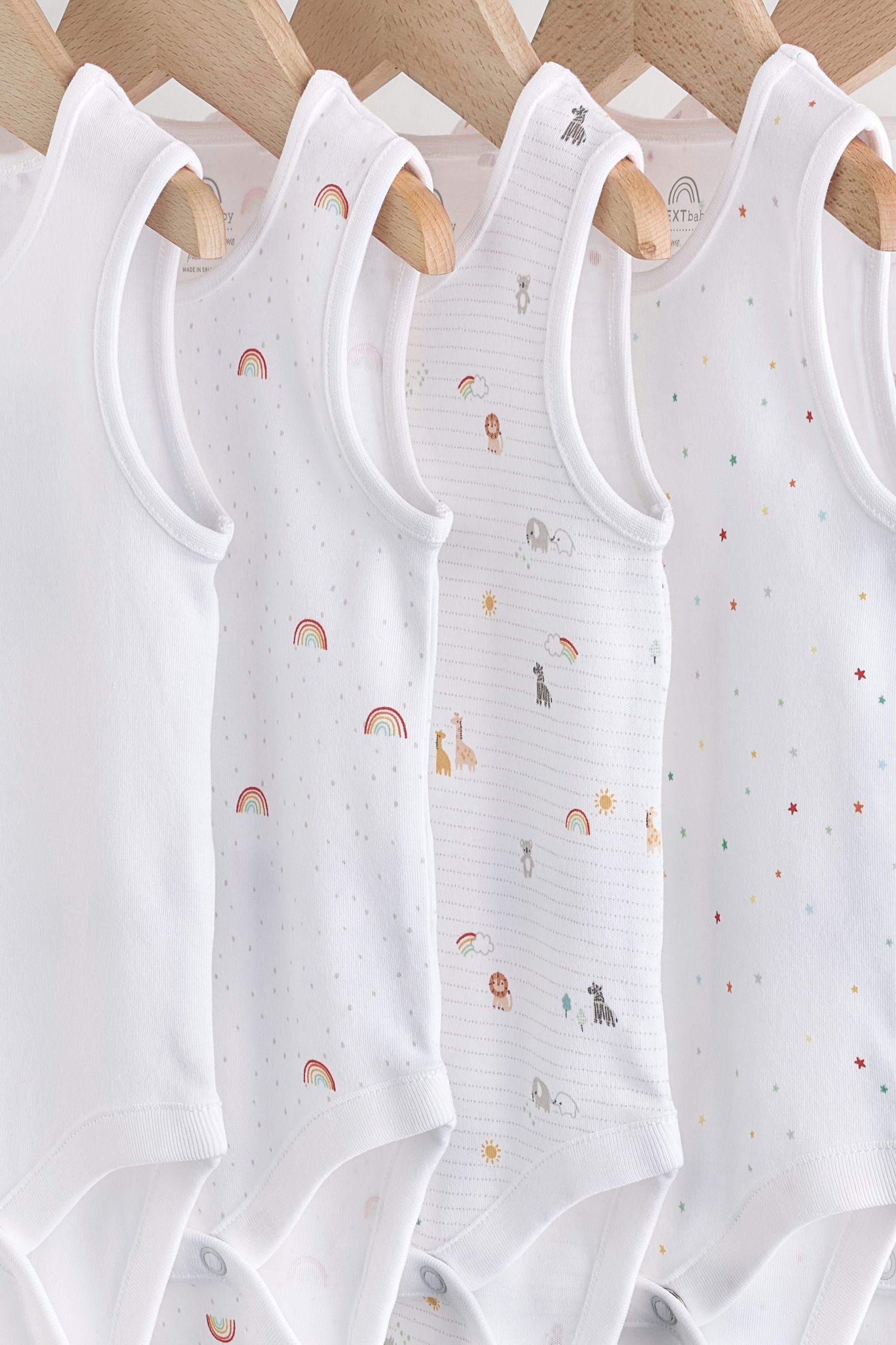 Next Body Baby Trägerbodysuits, 5er-Pack (5-tlg)