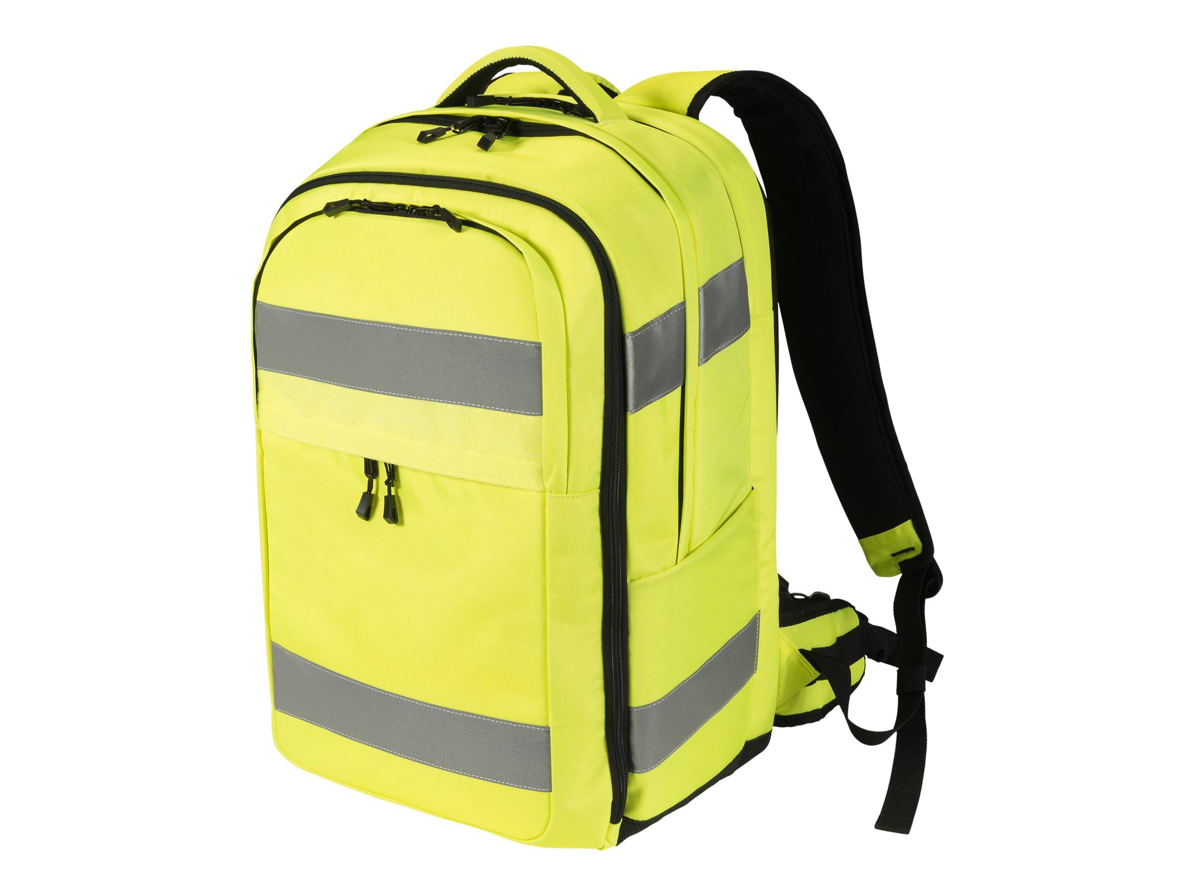 DICOTA Notebook-Rucksack DICOTA Backpack HI-VIS 32-38 litre 15.6"-17" yellow